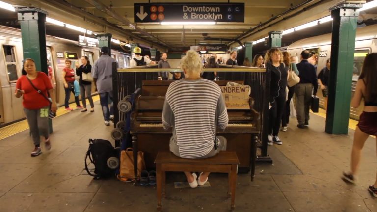 Subway Pianist Andrew Kalleen